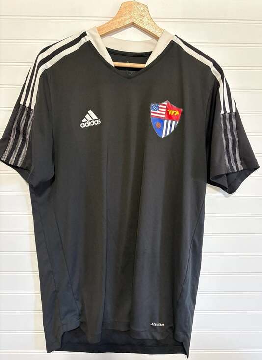 Adidas Other - Adidas TFA Total Football Academy Training Soccer Jersey Black Size L